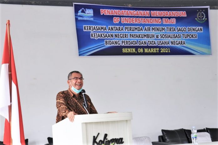 Wali Kota Payakumbuh Riza Falepi mengatakan Kerjasama seperti ini sangat dibutuhkan sekali