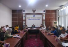 Rapat koordinasi di Ruang Pertemuan Randang, Pemerintah Kota Payakumbuh, bersama jajaran OPD dan aparat keamanan.