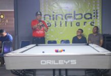 Wakil Wali Kota Payakumbuh Elzadaswarman membuka turnamen biliar pra Porwarprov 2025 di Nineball Billiards.