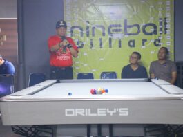 Wakil Wali Kota Payakumbuh Elzadaswarman membuka turnamen biliar pra Porwarprov 2025 di Nineball Billiards.