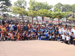 Wakil Wali Kota Payakumbuh bersama 57 atlet dan official dari tiga cabang olahraga yang akan bertanding di Kejurnas 2025