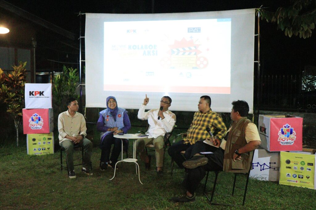 Diskusi publik ACFFest 2025 Payakumbuh bahas peran film dalam gerakan antikorupsi bersama KPK dan komunitas lokal