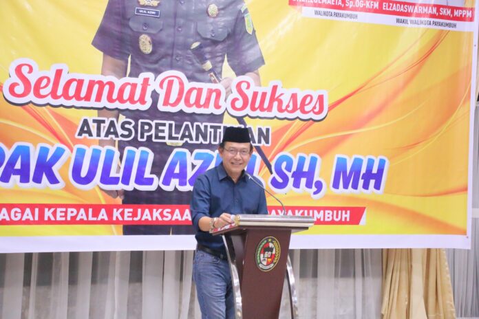 Wali Kota Zulmaeta sambut pelantikan Ulil Azmi sebagai Kepala Kejaksaan Negeri Payakumbuh