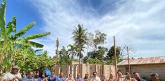 Monitoring program RTLH 2025 oleh Pemko dan BAZNAS Payakumbuh di lokasi pembangunan rumah warga