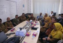 Wakil Wali Kota Payakumbuh dan jajaran ikuti Launching Koperasi Merah Putih secara daring dari kantor wali kota