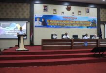 Lomba Posyandu 2025 Resmi Dimulai, Ini Pesan Tegas Wawako untuk Kader di Payakumbuh Wakil Wali Kota Payakumbuh Elzadaswarman memberikan sambutan saat membuka kegiatan Penilaian Posyandu dan Kader Posyandu Berprestasi Bidang Kesehatan Tingkat Kota Payakumbuh di Aula Ngalau, Rabu 23 Juli 2025.