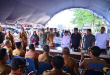 Wali Kota Payakumbuh Terima Bantuan Musibah Kebakaran Dari Bupati Agam