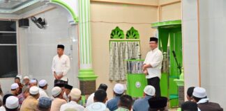 Wali Kota Payakumbuh bersama jajaran menghadiri Subuh Berjamaah di Masjid Al Amanah, Kubu Gadang, mendengarkan aspirasi masyarakat.