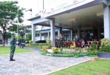 Upacara Hari Kesaktian Pancasila dan HUT Sumatera Barat ke-80 di Balai Kota Payakumbuh tahun 2025.