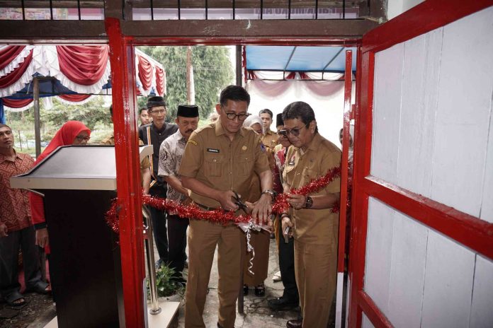 Peresmian Gerai Koperasi Merah Putih Parik Muko Aia oleh Asisten II Pemko Payakumbuh Yasrizal