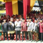 Wakil Wali Kota Payakumbuh Elzadaswarman menghadiri kegiatan Mambangkik Tradisi Adat Salingka Nagari yang mengangkat tradisi Mauluan Bogheh di Balai Adat Nagari Aua Kuniang.